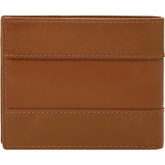 Fossil‎ Men's Leather Bifold Wallet with Flip ID Window for Men - Picture 4 of 4
